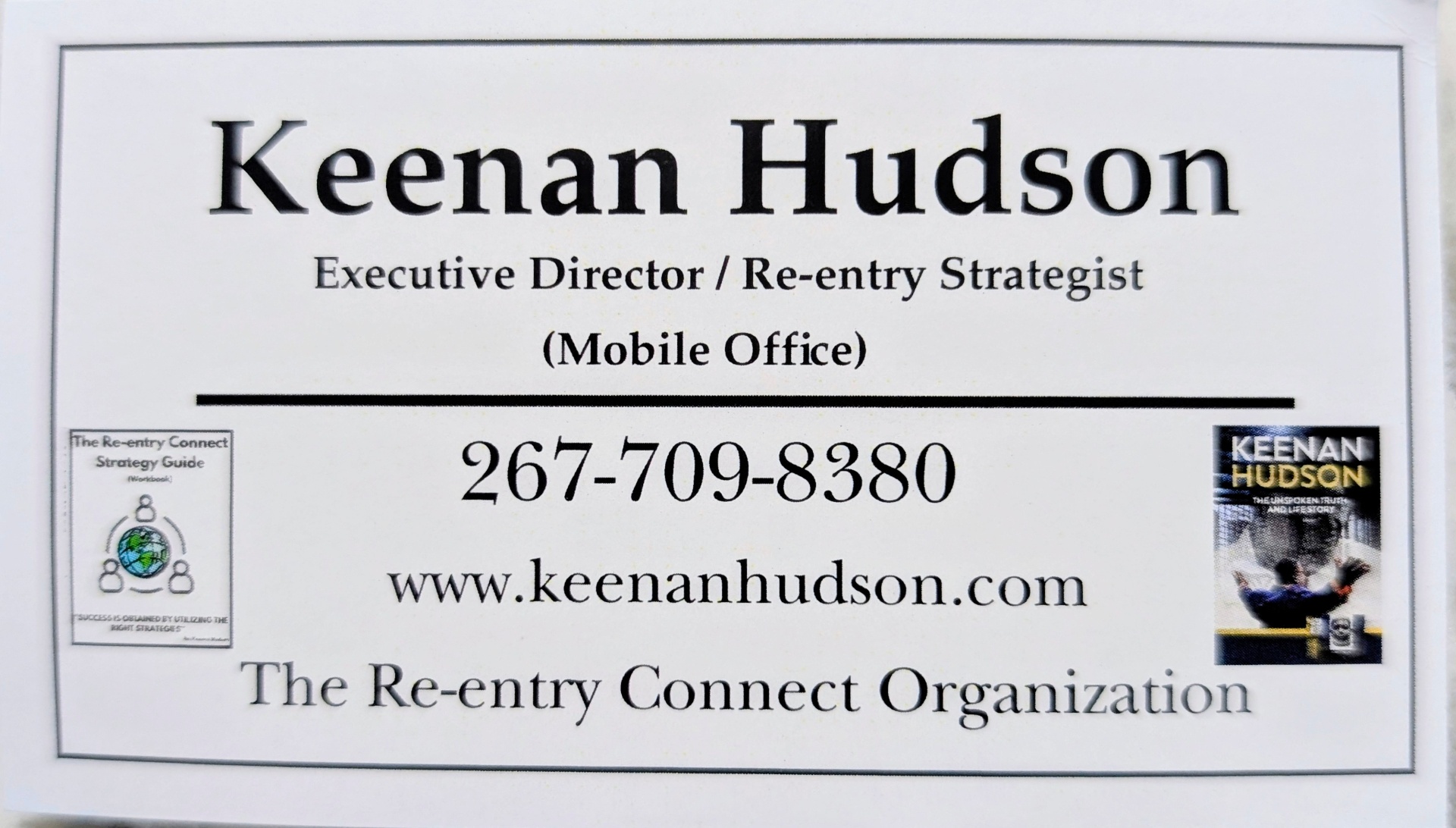 Keenan Hudson — Executive Director / Re-entry Strategist
