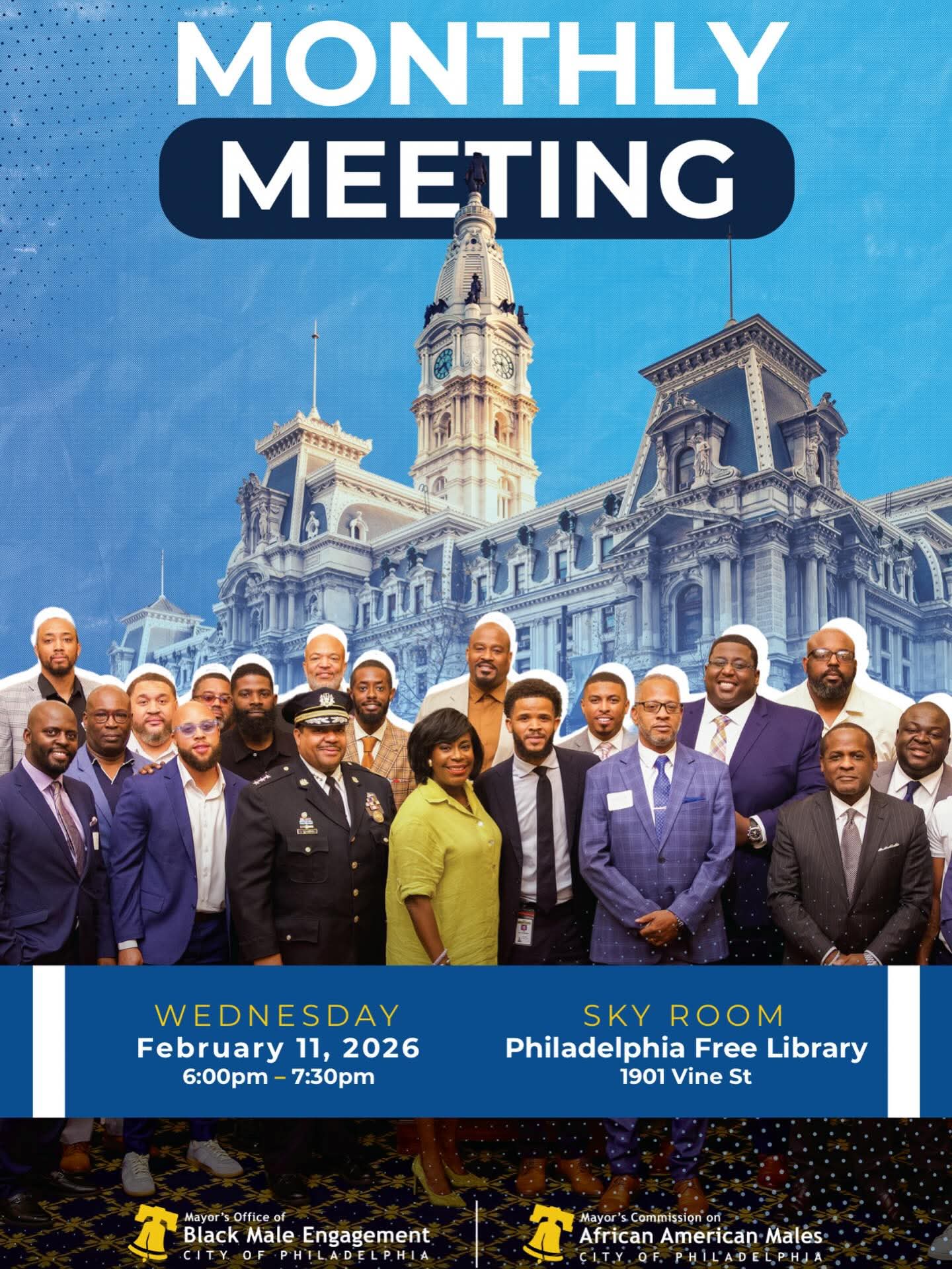 Mayor's Commission on African American Males monthly meeting